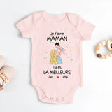 Meilleurs parents - Body bébé personnalisé pour la fête des mères et la fête des pères