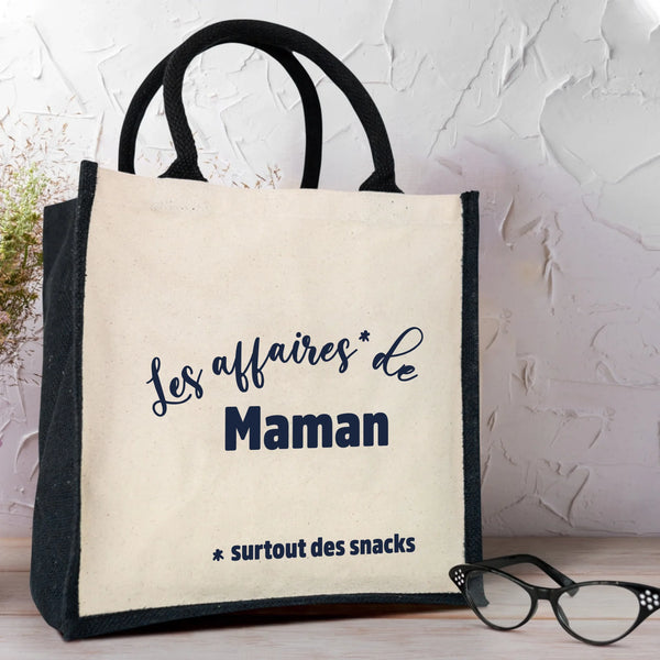 Les affaires de Mamie - Grands-parents-Sac coloré