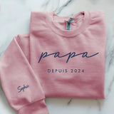 rosa Pullover personalisierbar - gefertigt von Love & Faith