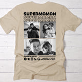 Cadeau personnalisé - T-Shirt avec Phots pour Maman et Papa