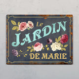 Mon jardin - Outdoor-Pancarte de porte