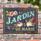 Mon jardin - Outdoor-Pancarte de porte