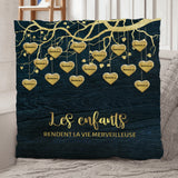 Les petits-enfants (d'or) - Grands-parents-Coussin