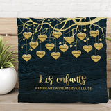 Les petits-enfants (d'or) - Grands-parents-Coussin