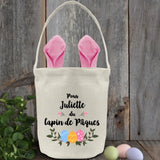 Lapin de Pâques - Sac de Pâques personnalisé