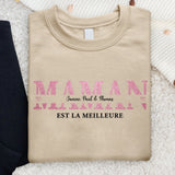 Mamie - Sweat personnalisable avec les noms des enfants pour mamie et maman
