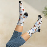 Meilleur Papa - Chaussettes personnalisées pour parents et grands-parents