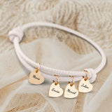 Amis - Bracelet en cuir personnalisé