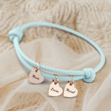 Amis - Bracelet en cuir personnalisé