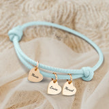 Amis - Bracelet en cuir personnalisé