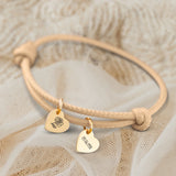 Fleur de Naissance - Amis-Bracelet en cuir