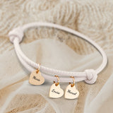 Amis - Bracelet en cuir personnalisé