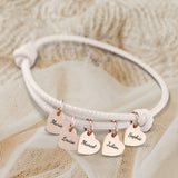 Amis - Bracelet en cuir personnalisé