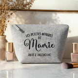 Mamie en or - Grands-Parents-Trousse de maquillage en feutre