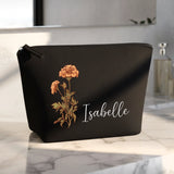 Ta fleur - Trousse de maquillage en feutre personnalisé