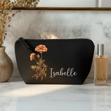 Ta fleur - Trousse de maquillage en feutre personnalisé