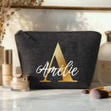 Initiale - Trousse de maquillage en feutre