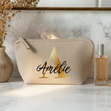 Initiale - Trousse de maquillage en feutre