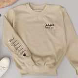 Notre Papa - Parents-Sweat personnalisé pour papa