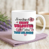 Cadeau personnalisé - mug blanc avec message et prénoms imprimés – idée cadeau unique de Love & Faith