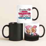 Cadeau personnalisé - mug magique avec changement de couleur thermique et prénom imprimé – idée cadeau originale de Love & Faith