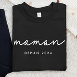 Meilleure maman - Sweat personnalisé pour maman et mamie avec noms