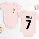 Fièvre du football - body personnalisé pour bébé pour les vrais fans de football