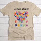 T-shirt beige personnalisable avec ton design – fabriqué par Love & Faith