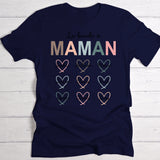 La Bande - T-Shirt personnalisable pour Maman ou Mamie avec nom d'enfant
