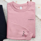 Nous deux - Sweat personnalisé avec date d'anniversaire pour les couples