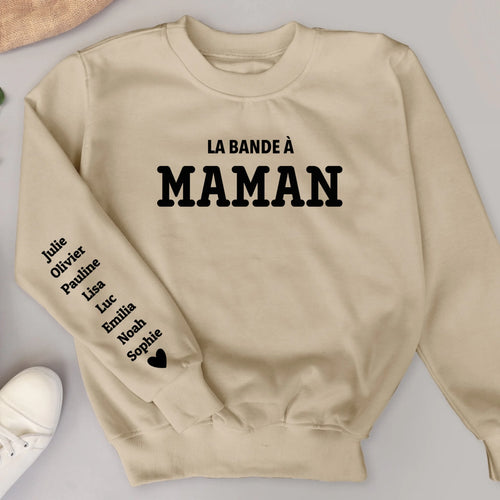 Sweat personnalisé La Bande à Mamie pour Mamie et Maman, impression DTF haute qualité – Motiv 2
