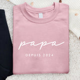 Meilleur papa - Sweat personnalisé pour papa et papy avec prénoms
