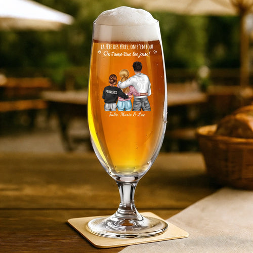 Personalisiertes Geschenk - Bierglas 330ml - mit persönlichem Aufdruck