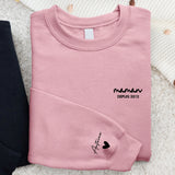 Notre Maman - Sweat personnalisé pour les parents et grands-parents