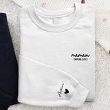 Notre Maman - Sweat personnalisé pour les parents et grands-parents