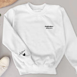 Notre Maman - Sweat personnalisé pour les parents et grands-parents