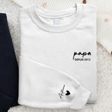 Notre Papa - Parents-Sweat personnalisé pour papa