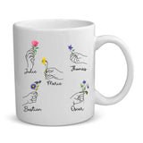 Des Fleurs pour Mamie - Grands-Parents-Tasse
