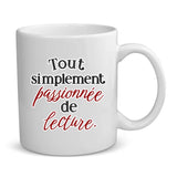 Tasse personnalisée La dévoreuse de livres design Amis, impression sublimation haute qualité – Motiv 3