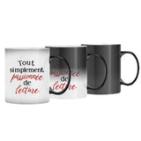 Tasse personnalisée La dévoreuse de livres design Amis, impression sublimation haute qualité – Motiv 7