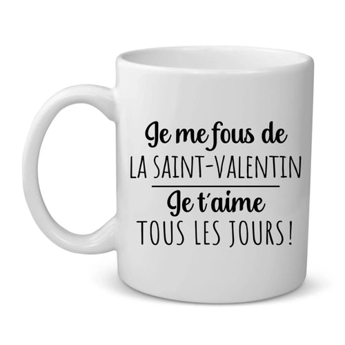 Tasse couple personnalisable Tous les jours avec design unique et prénoms gravés – Motiv 2