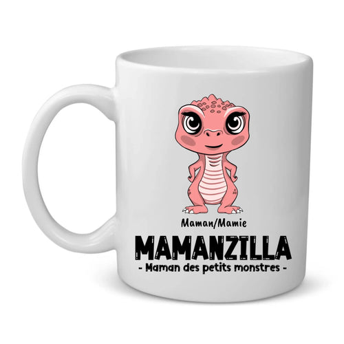 Tasse personnalisée Mamanzilla pour parents avec design unique, impression sublime résistante lave-vaisselle – Motiv 2