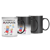 Tasse personnalisée La Bande à Mamie pour Mamie et Maman, designs personnalisables avec prénoms – Motiv 4