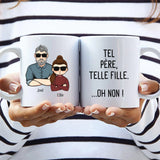 Tel père... - Tasse personnalisée pour papa