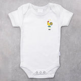 Body bébé personnalisé Fièvre du football, cadeau de naissance idéal pour petit fan – Motiv 2