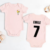 Body bébé personnalisé Fièvre du football, cadeau de naissance idéal pour petit fan – Motiv 5