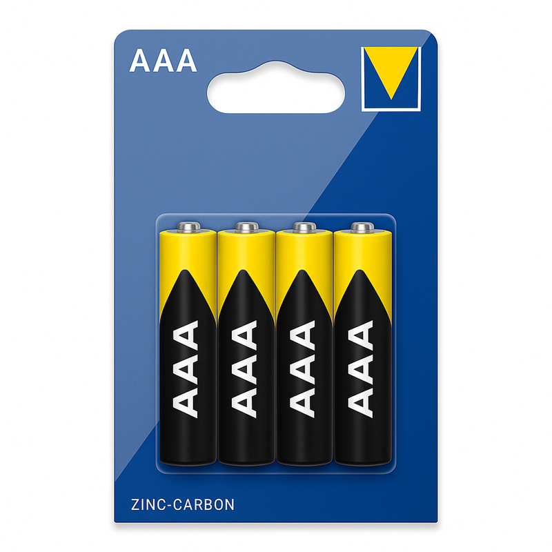 Lot de 4 piles AAA