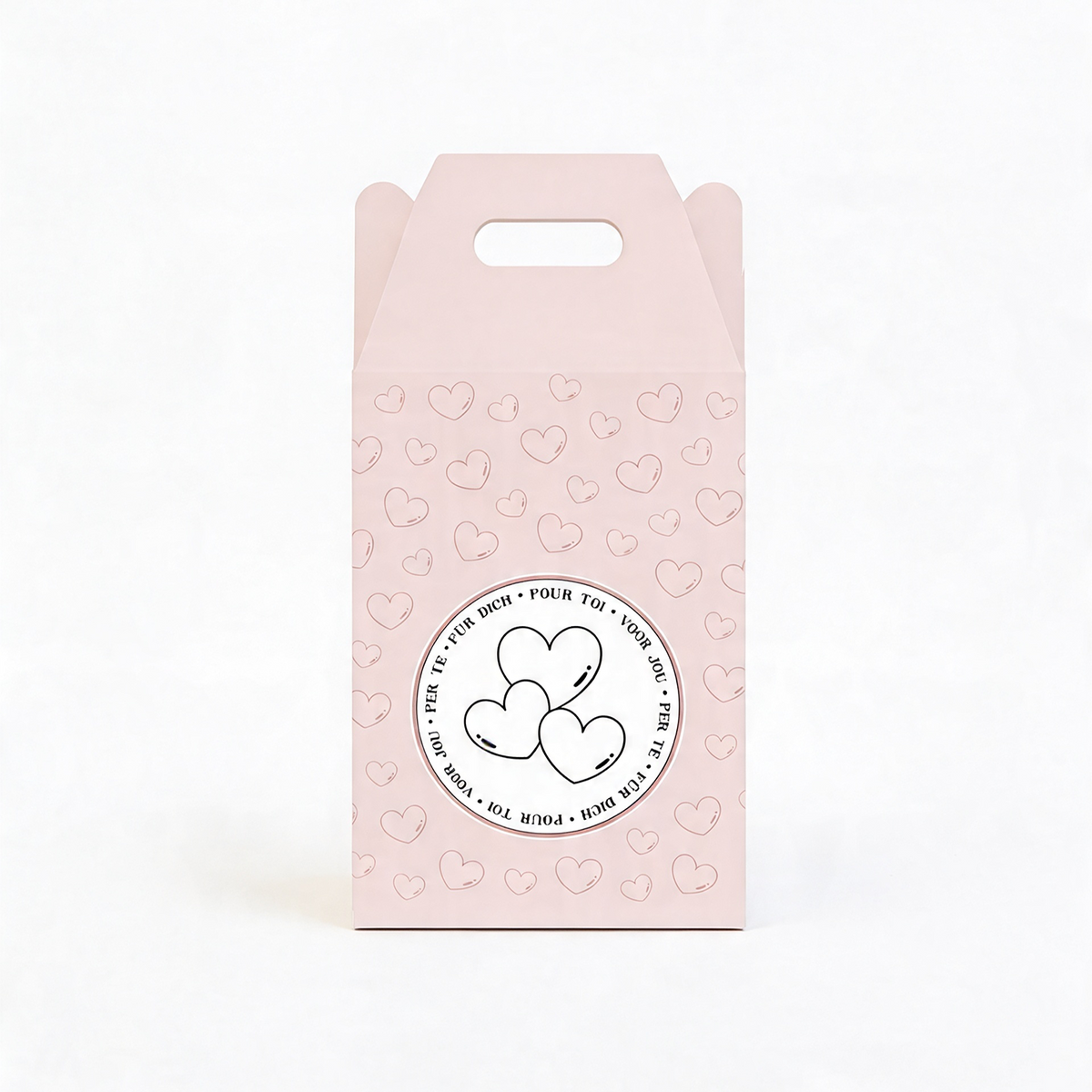 Coffret cadeau - Petit - Rose