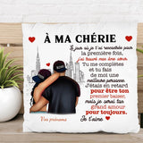 Notre histoire d’amour (Pour elle) - Couple - Coussin